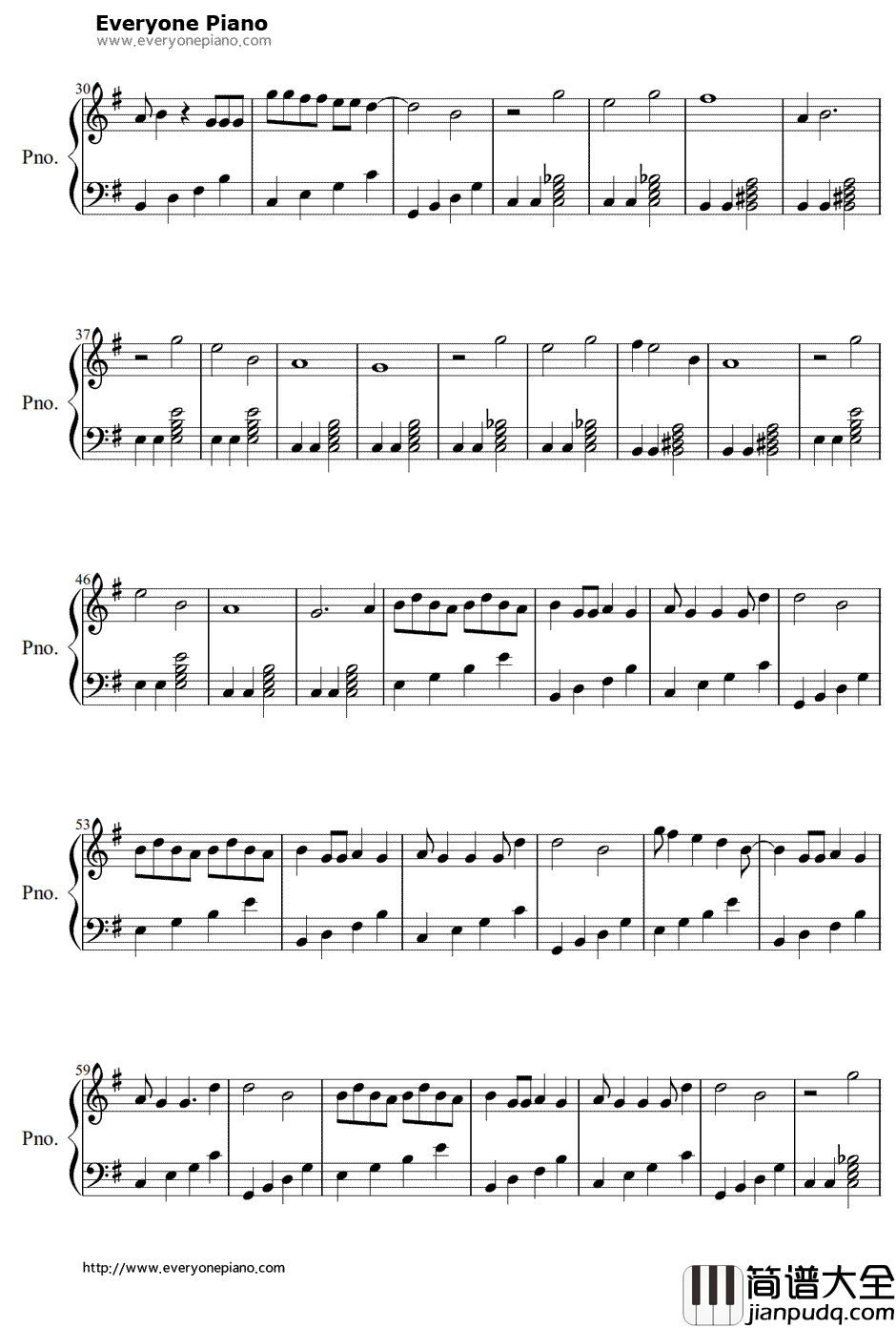 I'm_Just_Your_Problem钢琴谱_Olivia_Olson__探险活宝_插曲