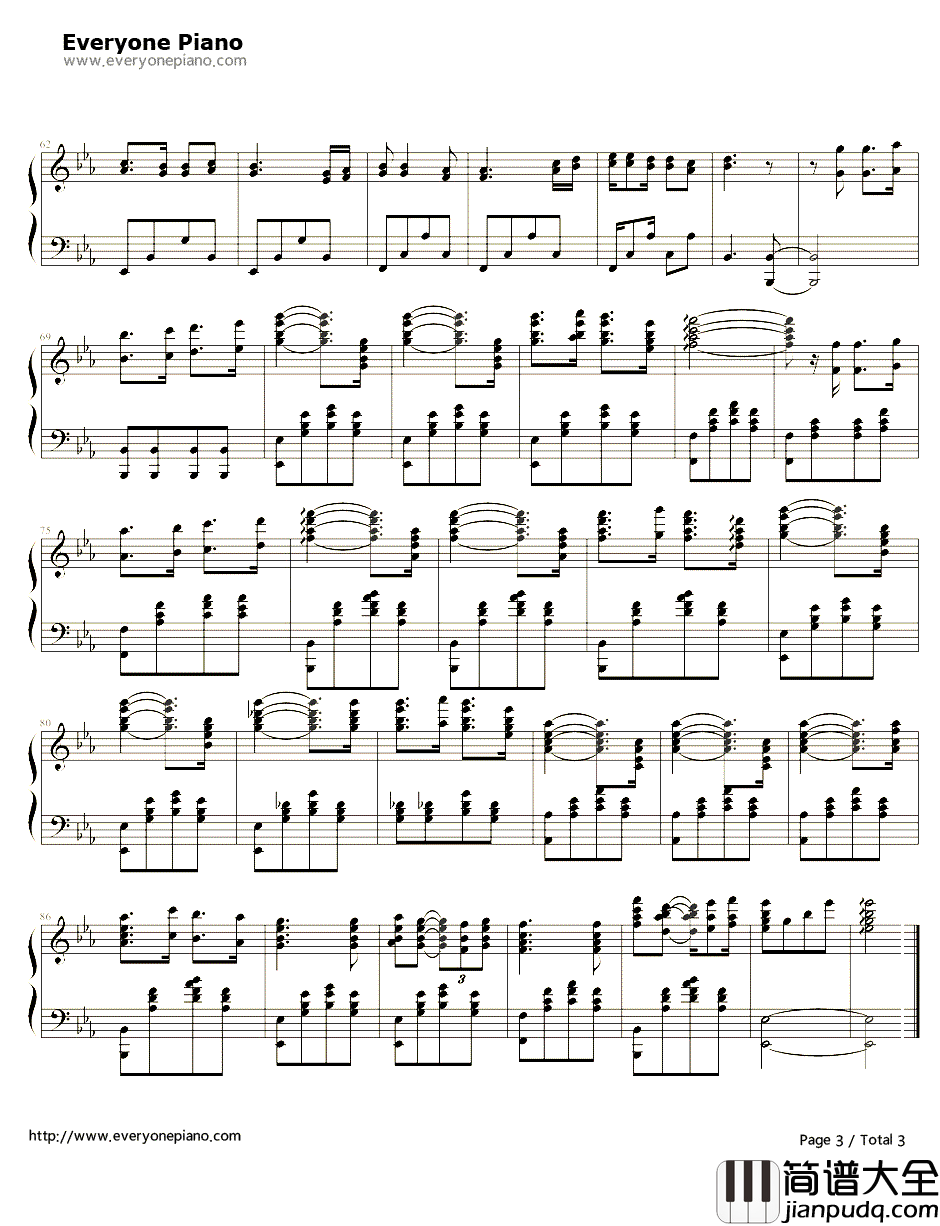 心的冲动钢琴谱_理查德克莱德曼Richard_Clayderman