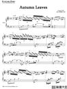 Autumn_Leaves钢琴谱_李闰珉_吉他谱_钢琴谱_简谱