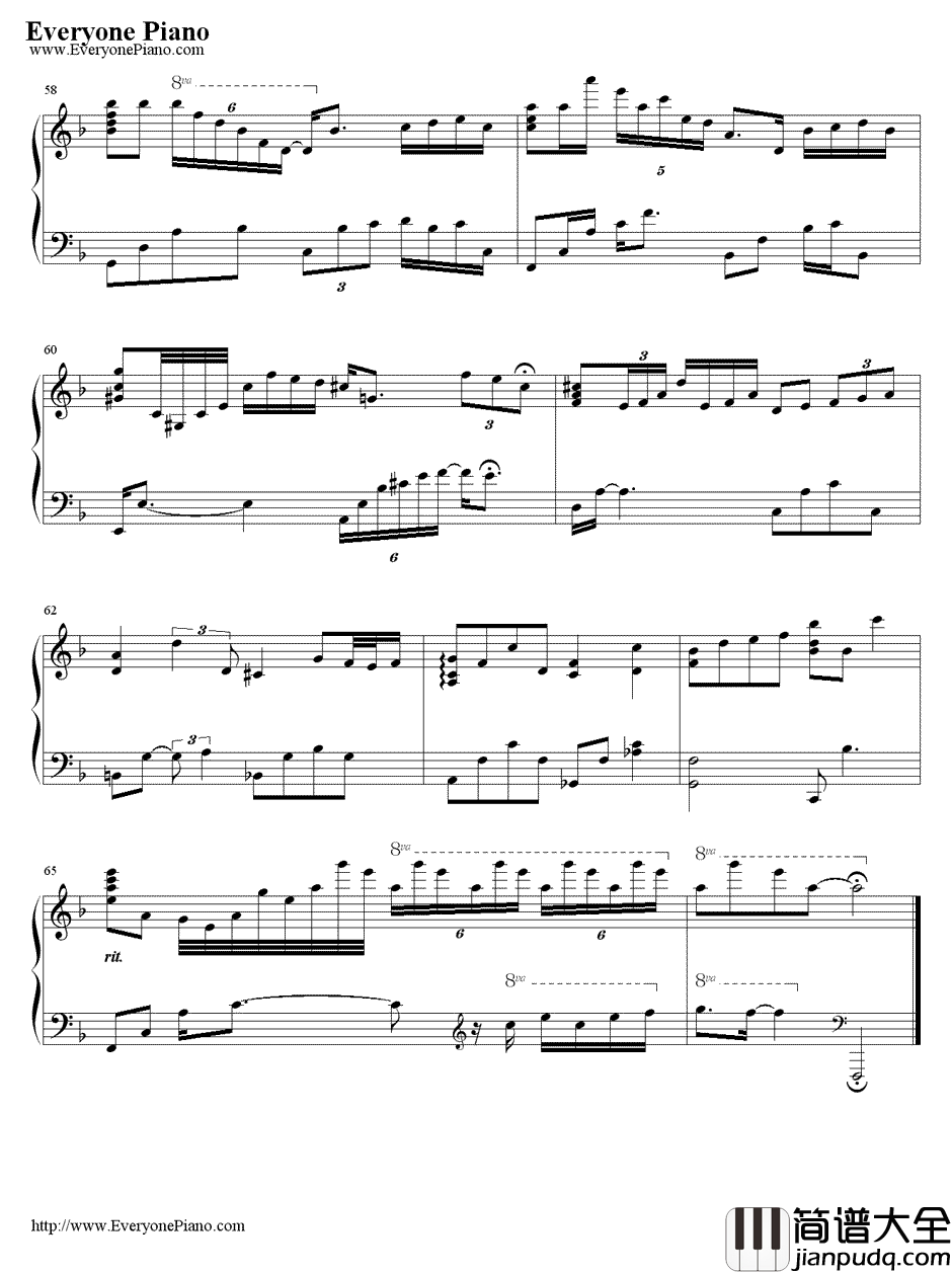 Autumn_Leaves钢琴谱_李闰珉