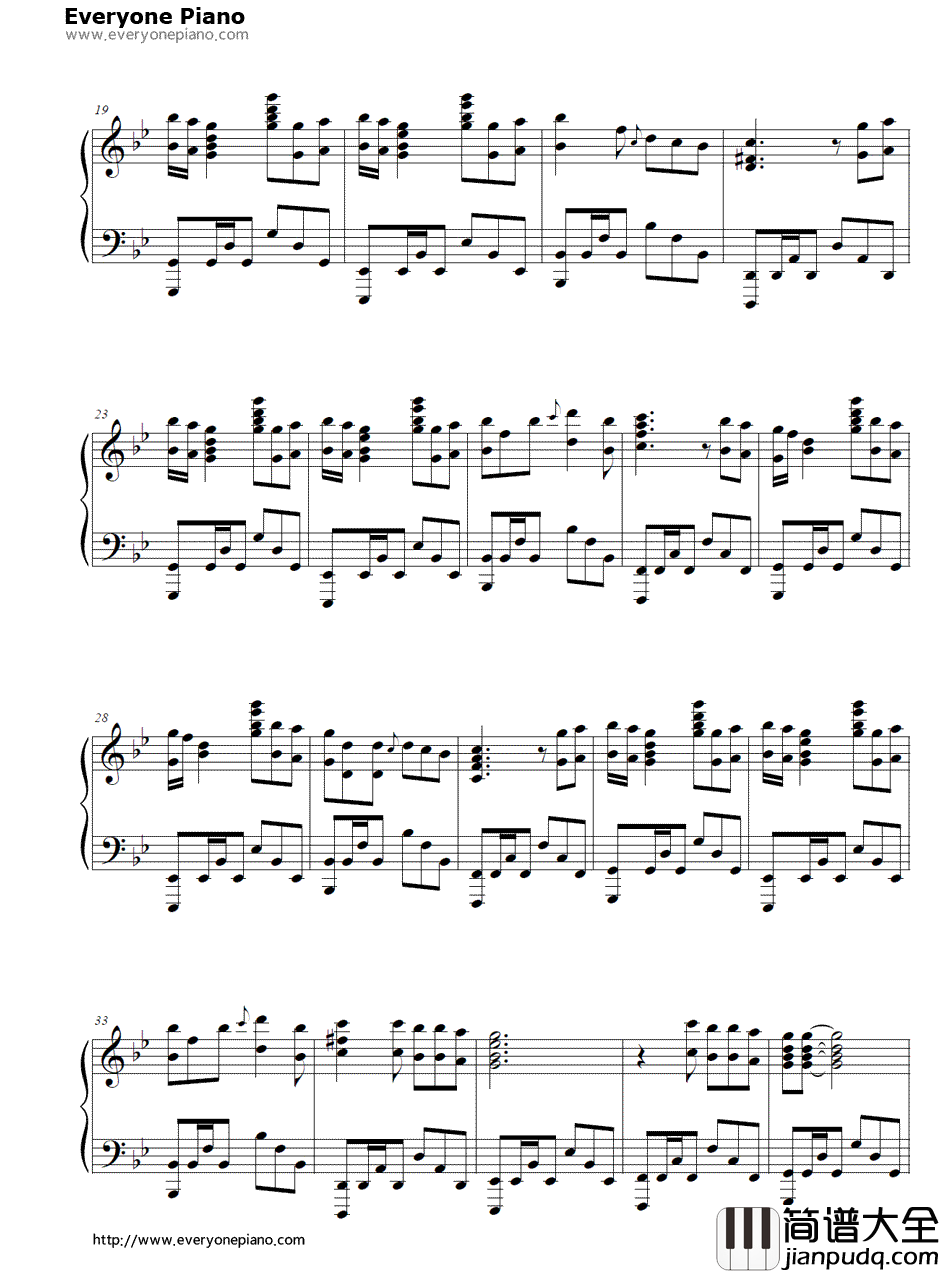 远くまで(Tooku_Made)钢琴谱_Angela