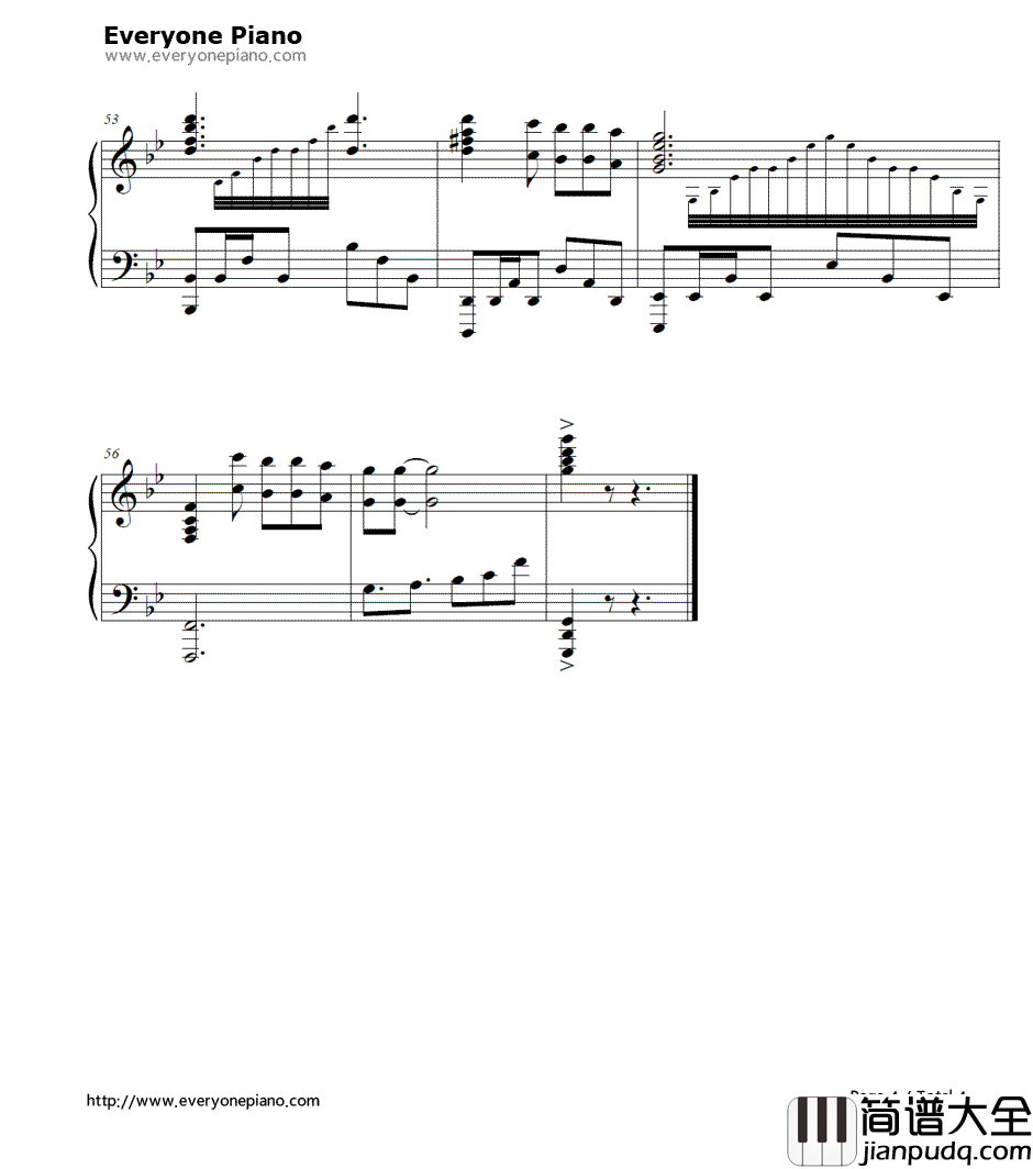 远くまで(Tooku_Made)钢琴谱_Angela