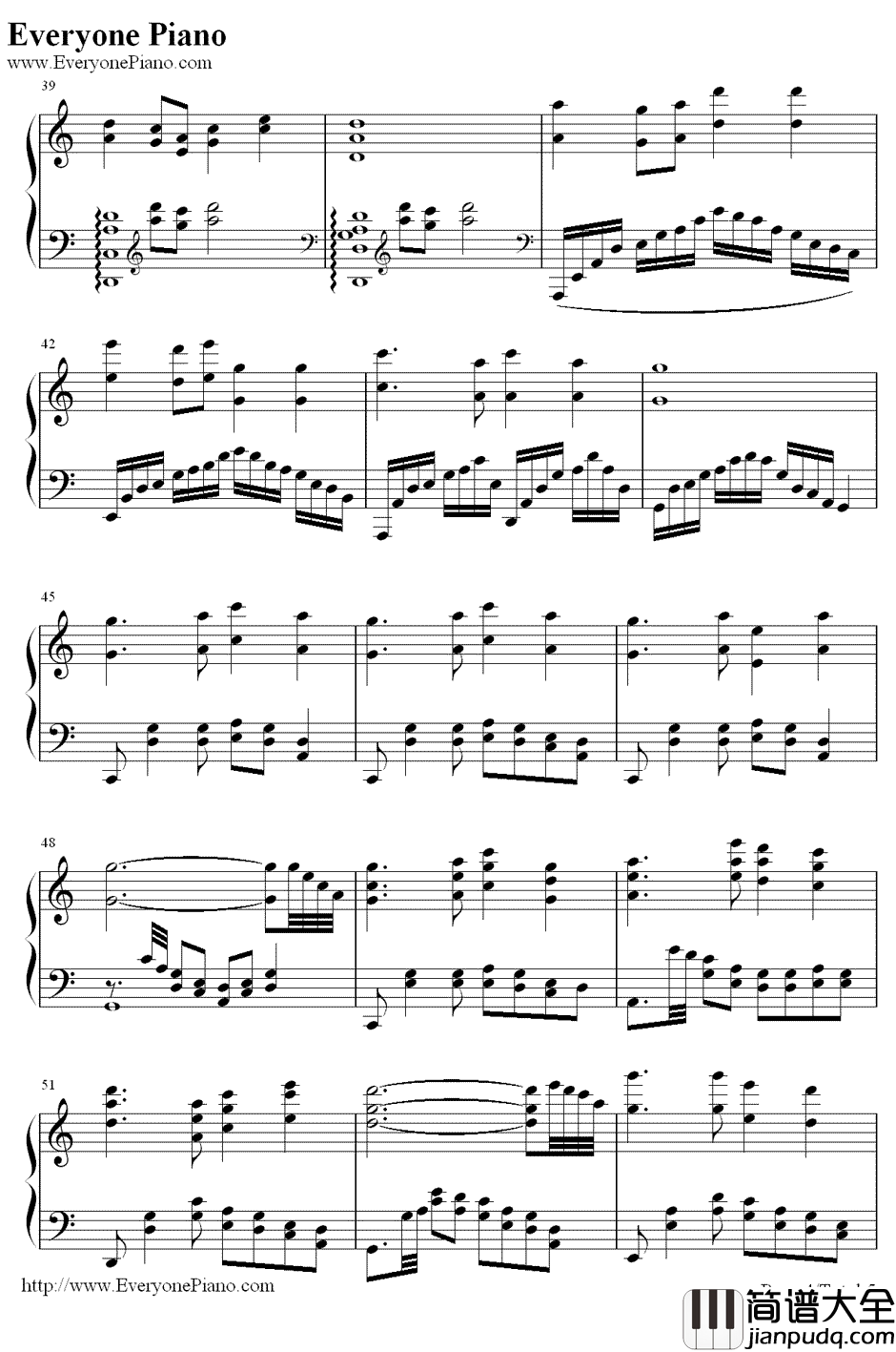 似是故人来钢琴谱_梅艳芳