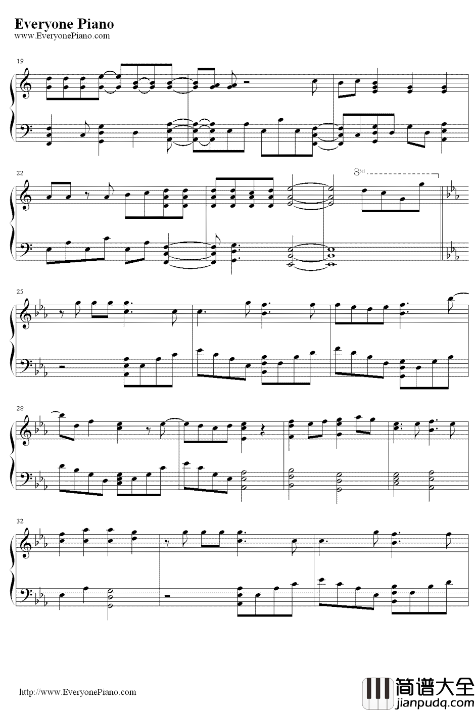 黑白之吻钢琴谱_シド(SID)__黑执事_第一季OP