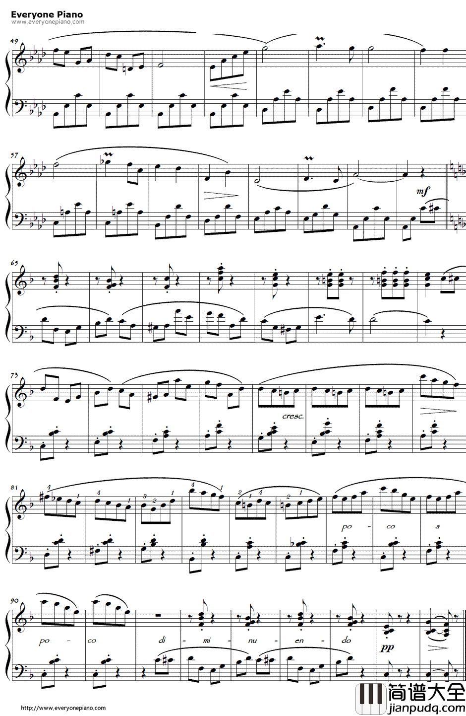 風のように钢琴谱_横山真一郎