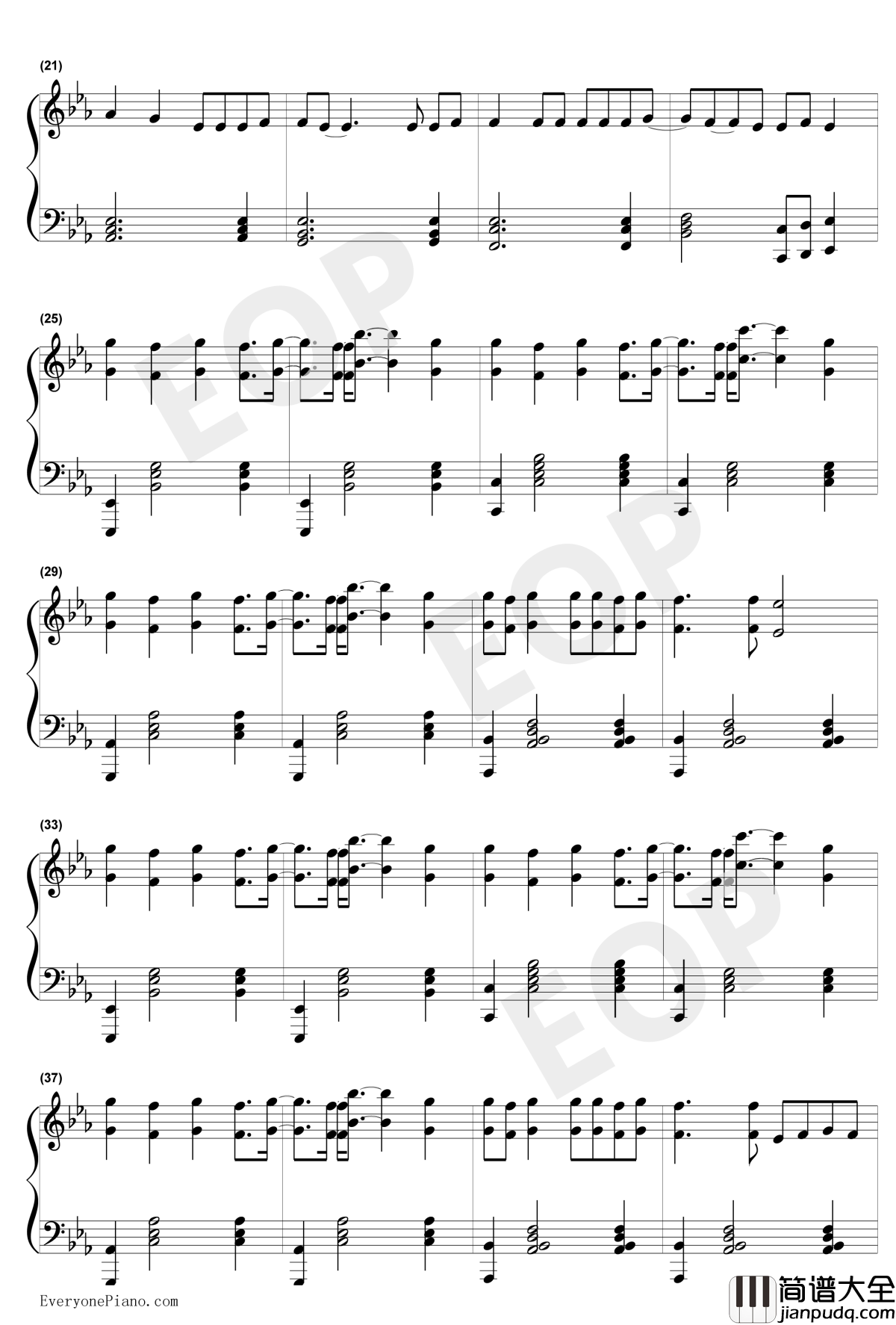 Baby(贾斯汀·比伯)钢琴谱_Justin_Bieber贾斯汀·比伯