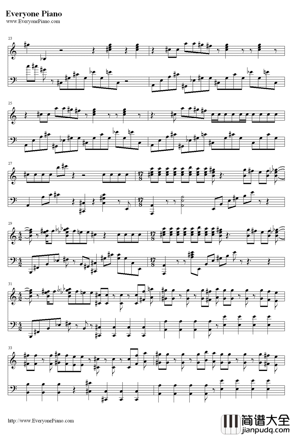 Slow_Down钢琴谱_Selena_Gomez