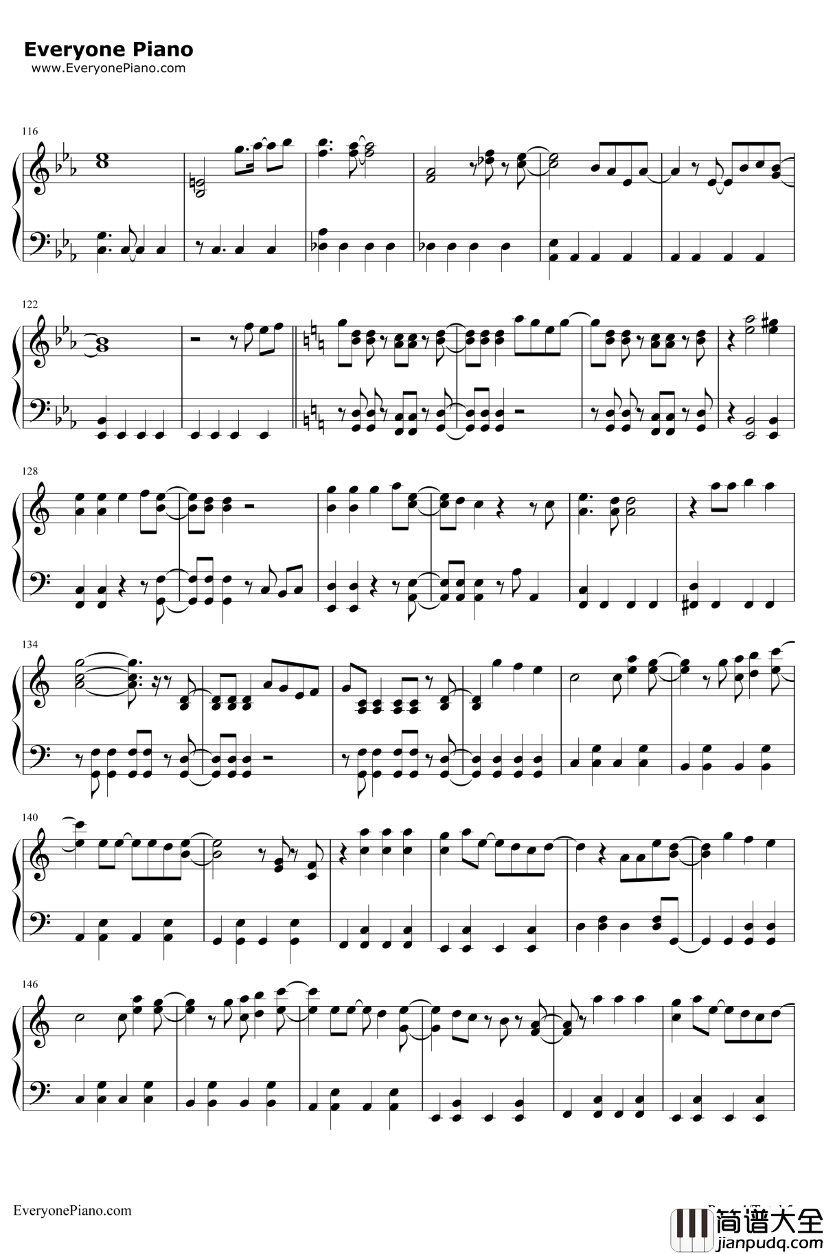 崇尚麻里子（上からマリコ）钢琴谱_AKB48