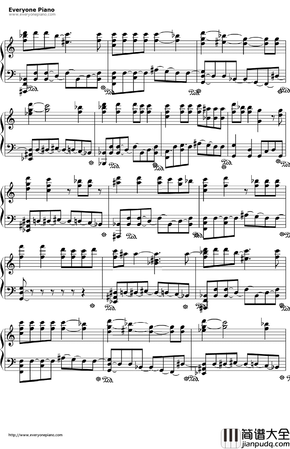 Cruise钢琴谱_Florida_Georgia_Line