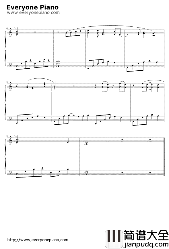 Always_Online钢琴谱_林俊杰_一直在线