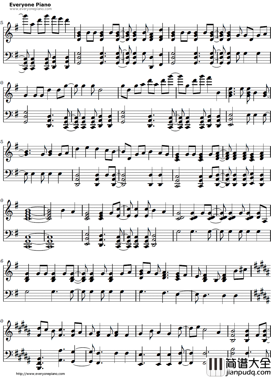 Do_You_Hear_What_I_Hear钢琴谱_Bing_Crosby