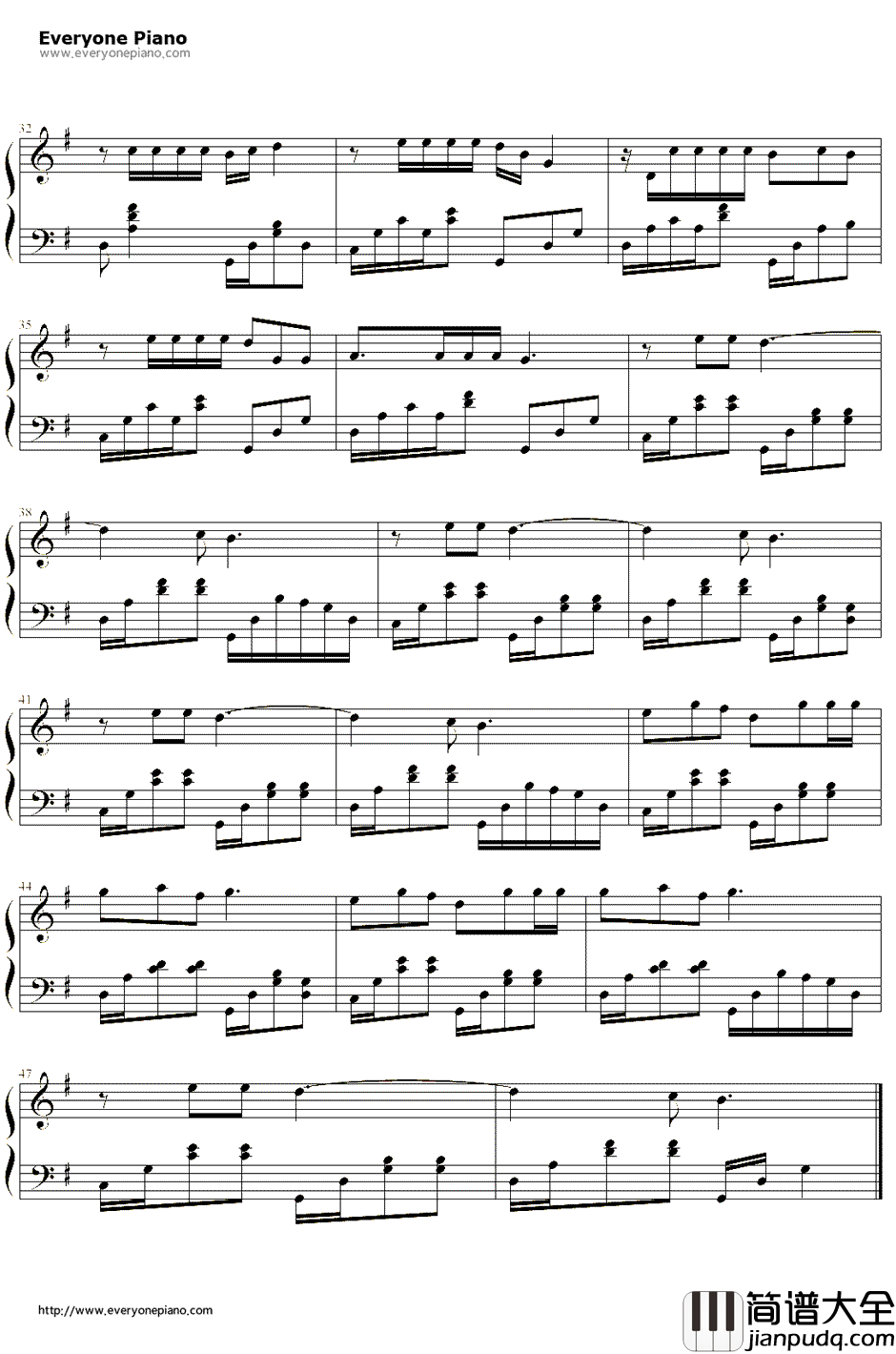 SpringILoveYou钢琴谱_BigBabyDriver__绅士的品格_插曲