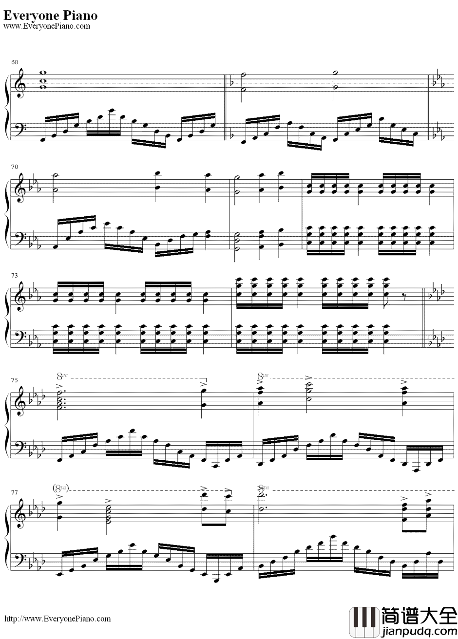 ChampionSelect(英雄联盟排位音乐)钢琴谱_LeagueofLegends英雄联盟