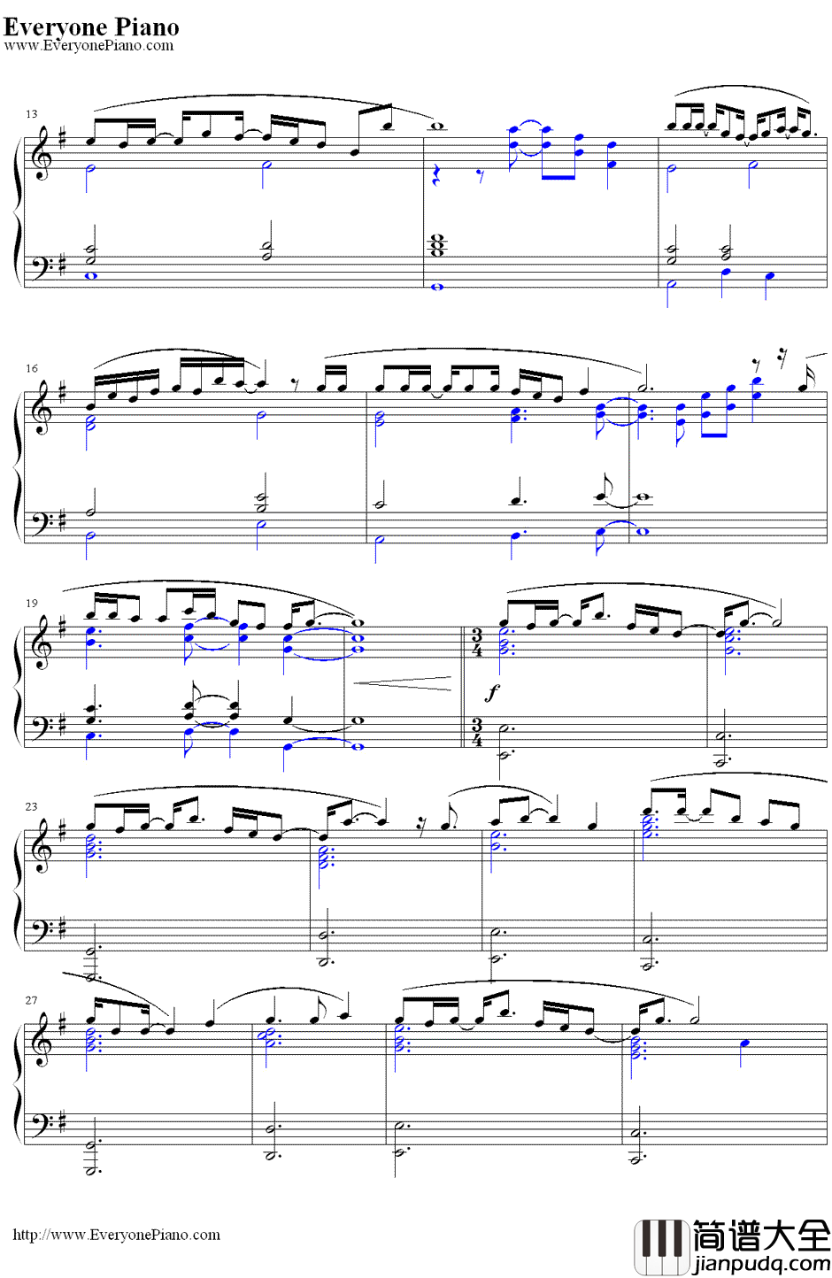 遥か彼方钢琴谱_Rita_LittleBusters!插曲