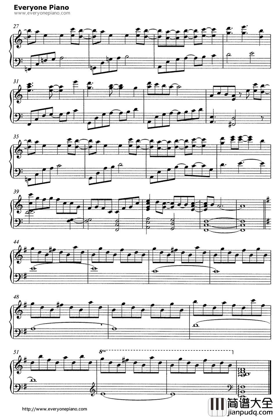 约会大作战第九话插曲钢琴谱_坂部刚_约会大作战（datealive）第九话插曲