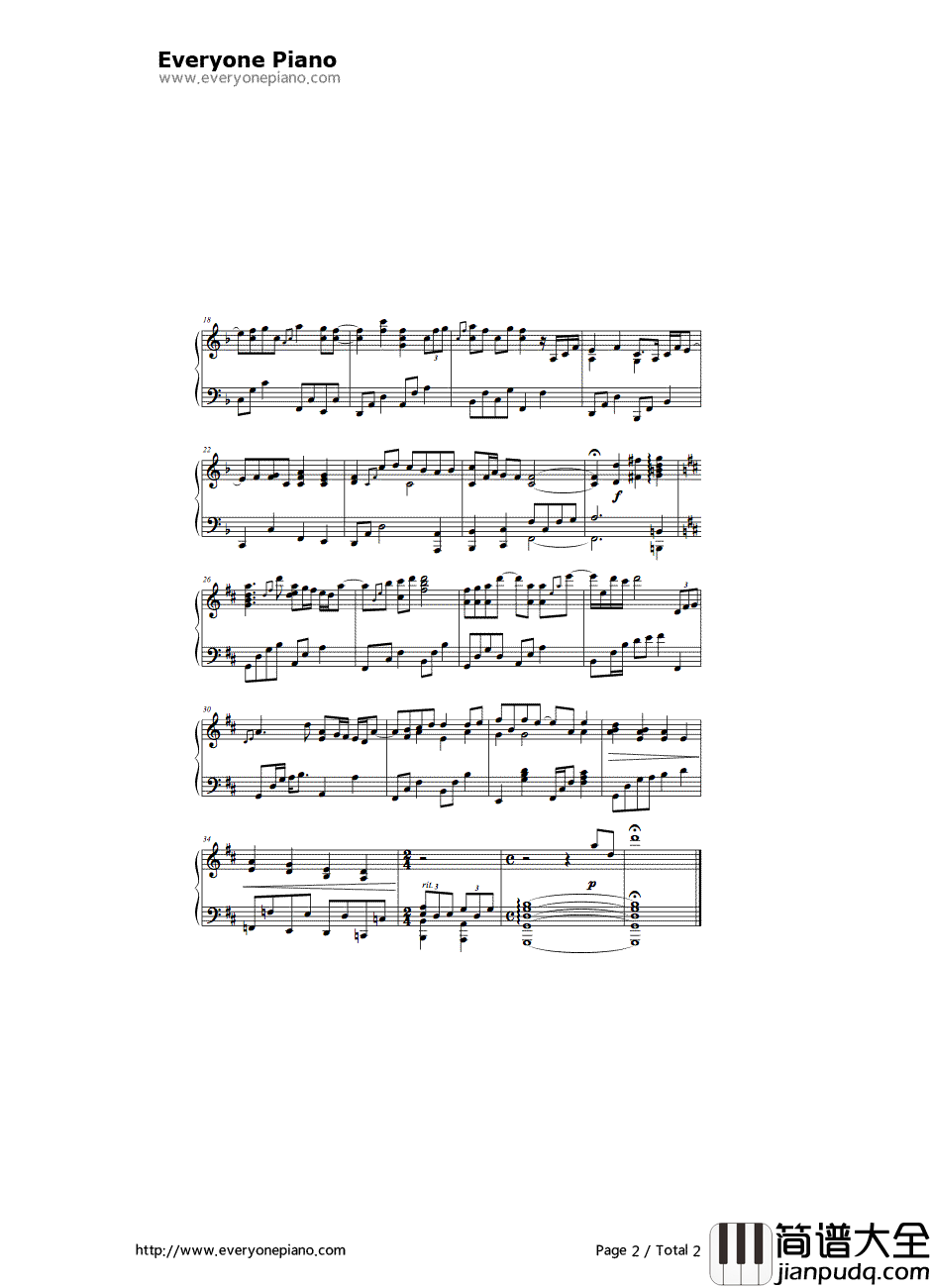 ONYOURMARK钢琴谱_泽野弘之__机动战士高达UC_OST