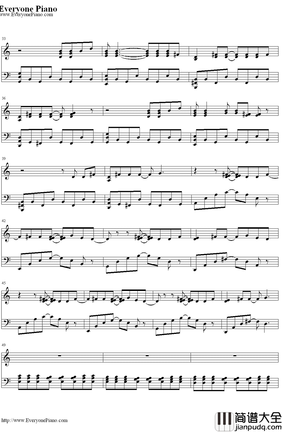 SheWolf钢琴谱_DavidGuettaft.Sia