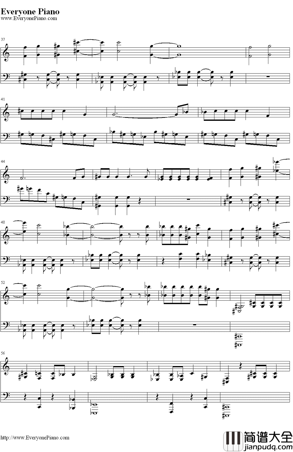 HeartAttack钢琴谱_DemiLovato