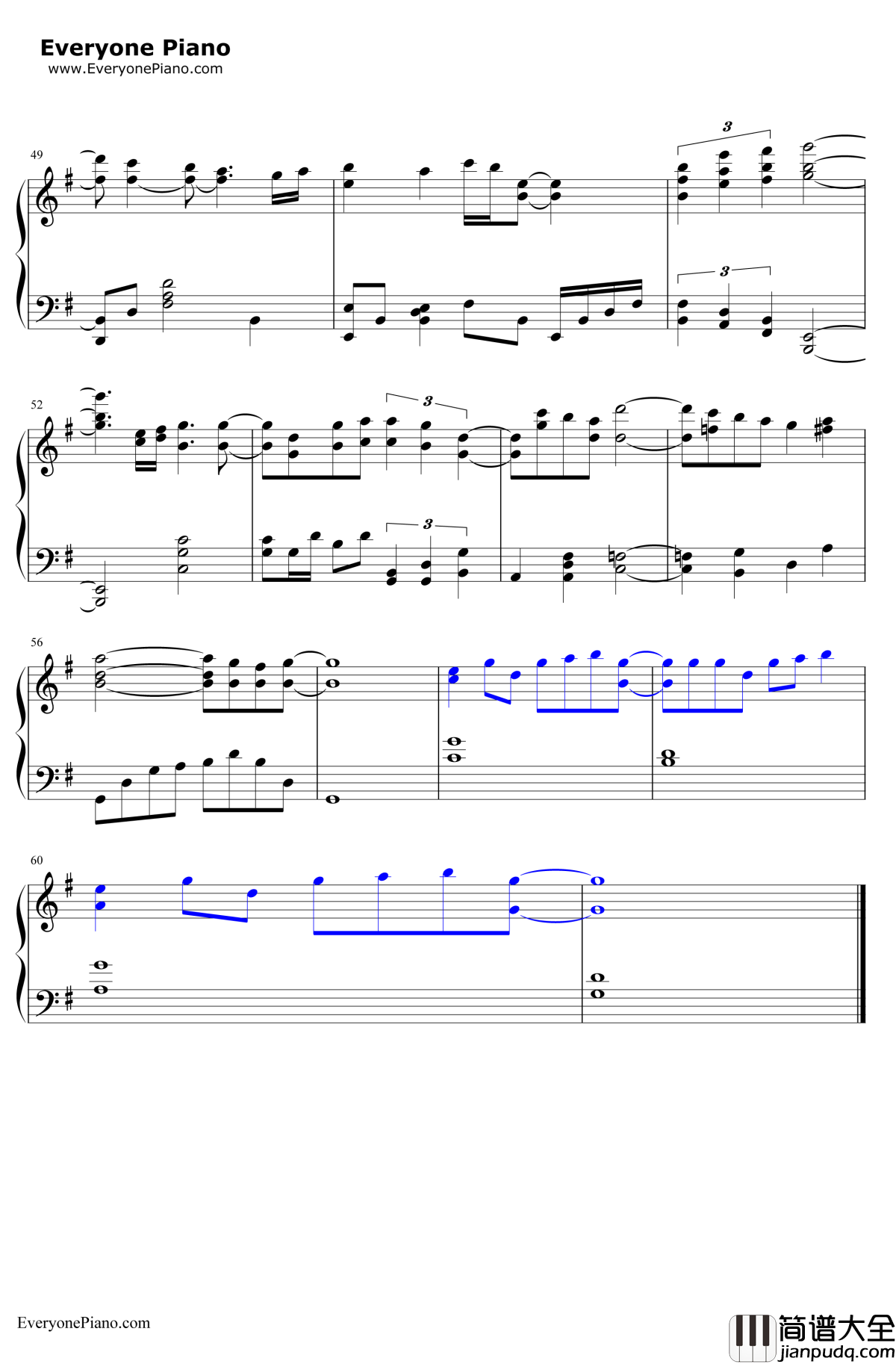 それは风のように钢琴谱_折户伸治__CLANNAD_BGM