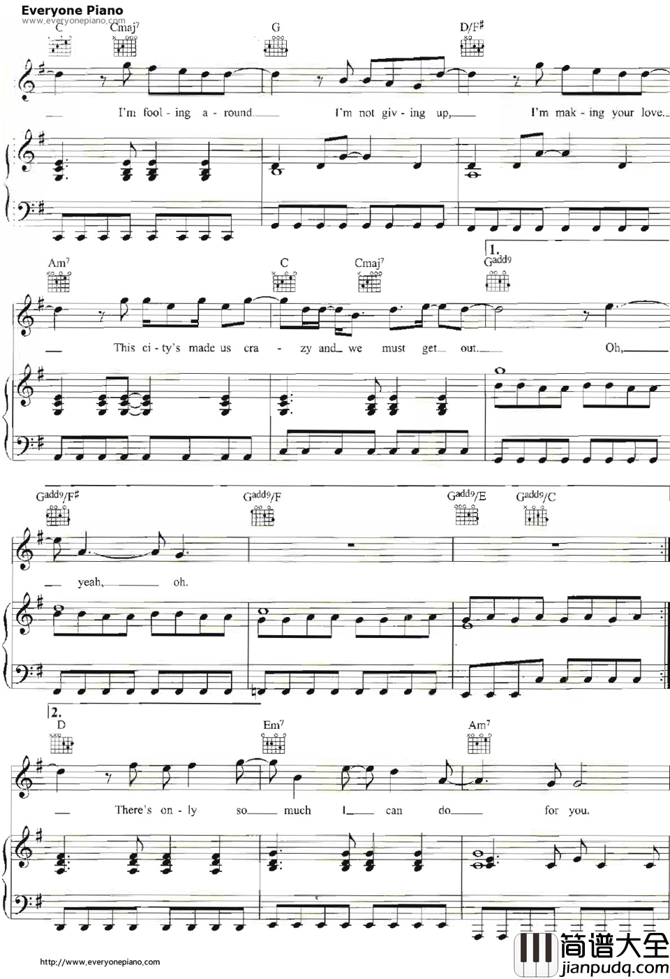 Must_Get_Out钢琴谱_Maroon5