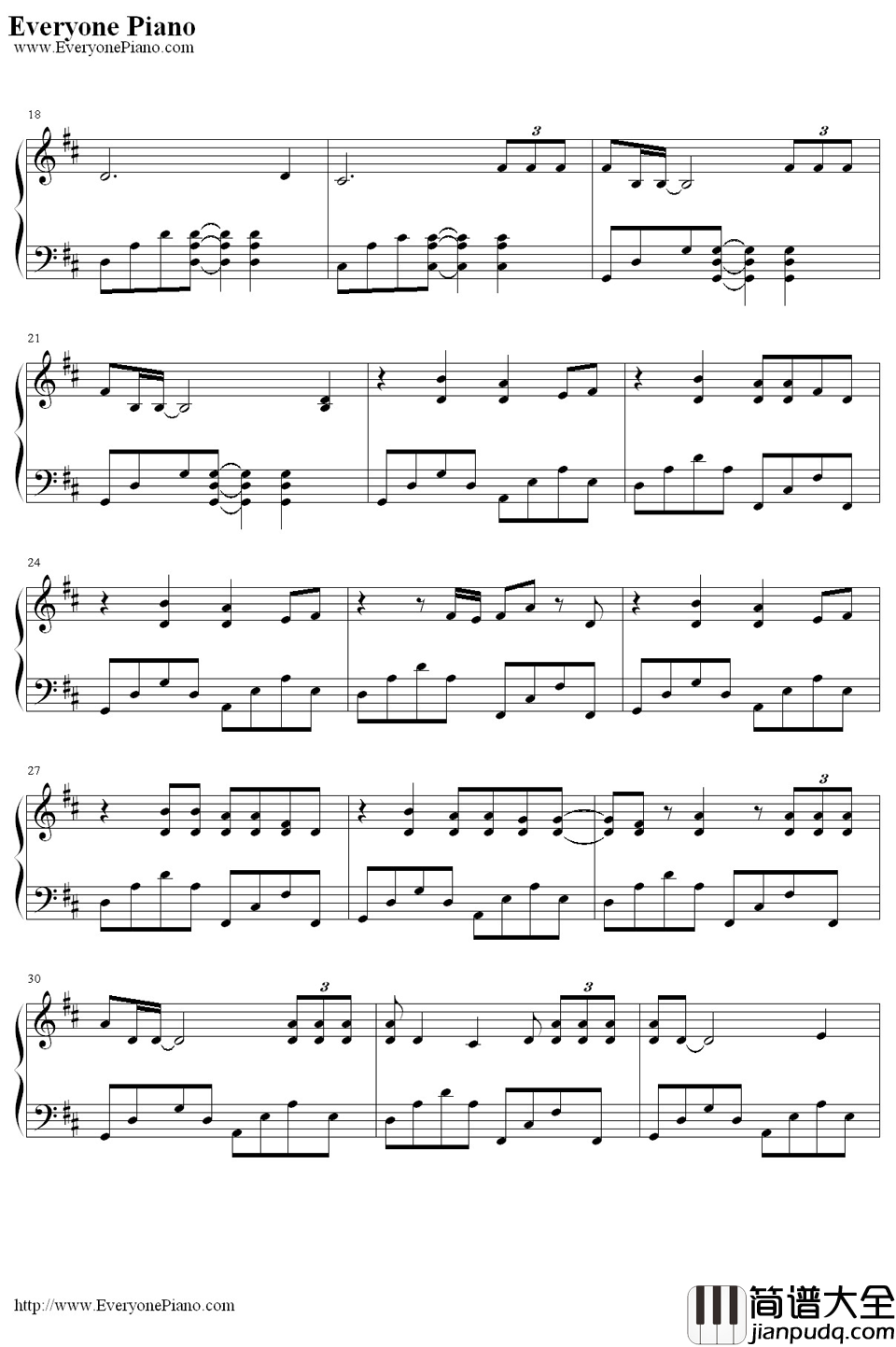 Whatya_Want_from_Me钢琴谱_AdamLambert