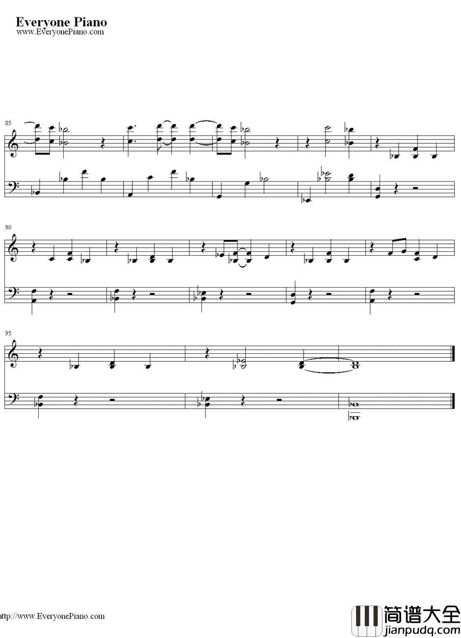 Autumn_Leaves钢琴谱_EdSheeran