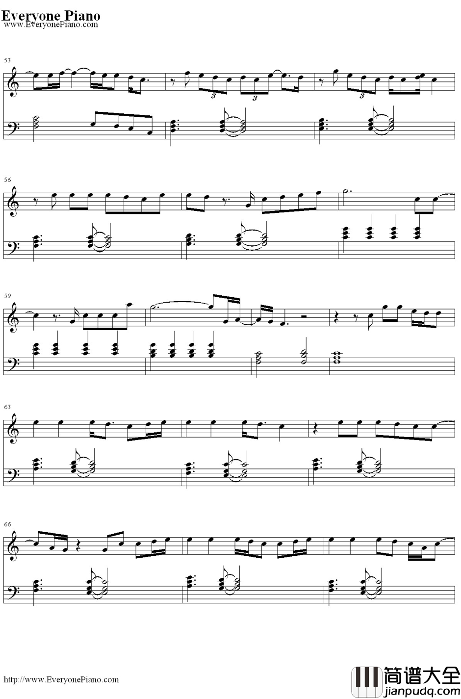 Wanted钢琴谱_HunterHayes