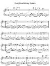 Everytime钢琴谱_布兰妮·斯皮尔斯（BritneySpears）_布兰妮·斯皮尔斯（BritneySpears）_吉他谱_钢琴谱_简谱