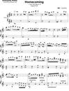 Homecoming钢琴谱_JonSchmidt_吉他谱_钢琴谱_简谱