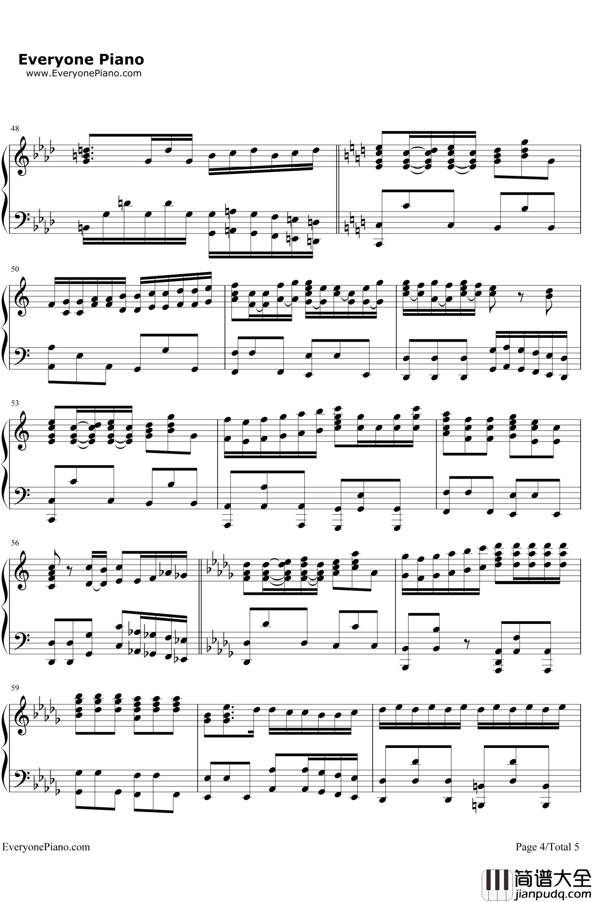 Homecoming钢琴谱_JonSchmidt