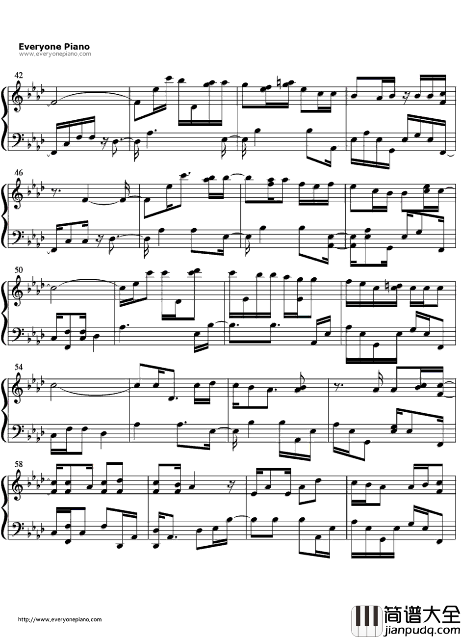 Drunk_in_Love钢琴谱_Beyonce