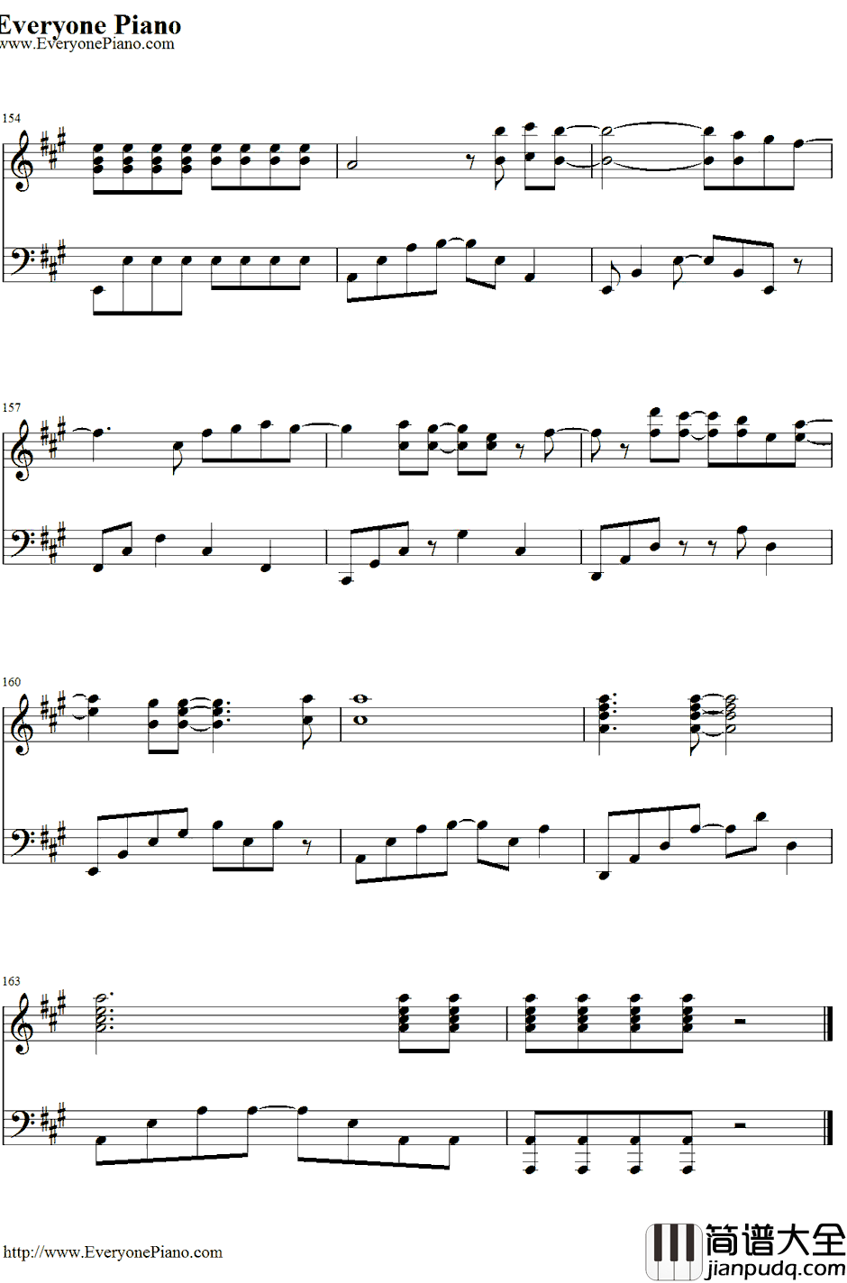 To_Love_You_More钢琴谱_CelineDion_恋人よ〔恋人啊！〕主题曲