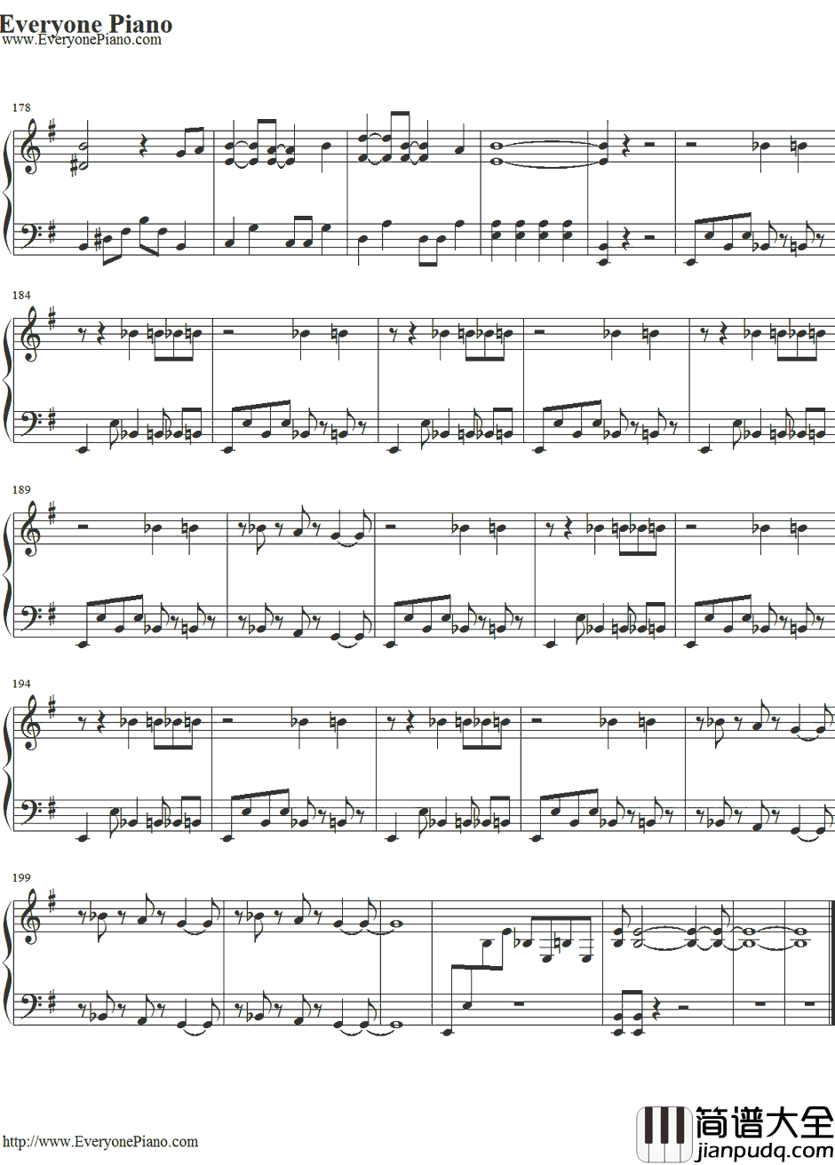 サラバ爱しき悲しみたちよ钢琴谱_ももいろクローバーZ_噩梦小姐主题曲