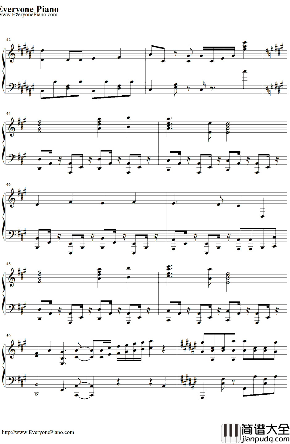 まっしろわーるど钢琴谱_みかくにんぐッ！_未确认进行式ED