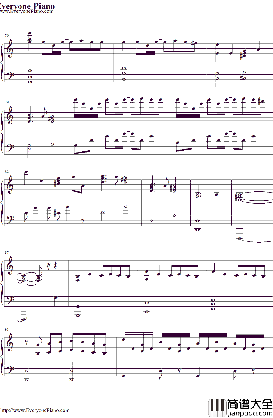 まっしろわーるど钢琴谱_みかくにんぐッ！_未确认进行式ED