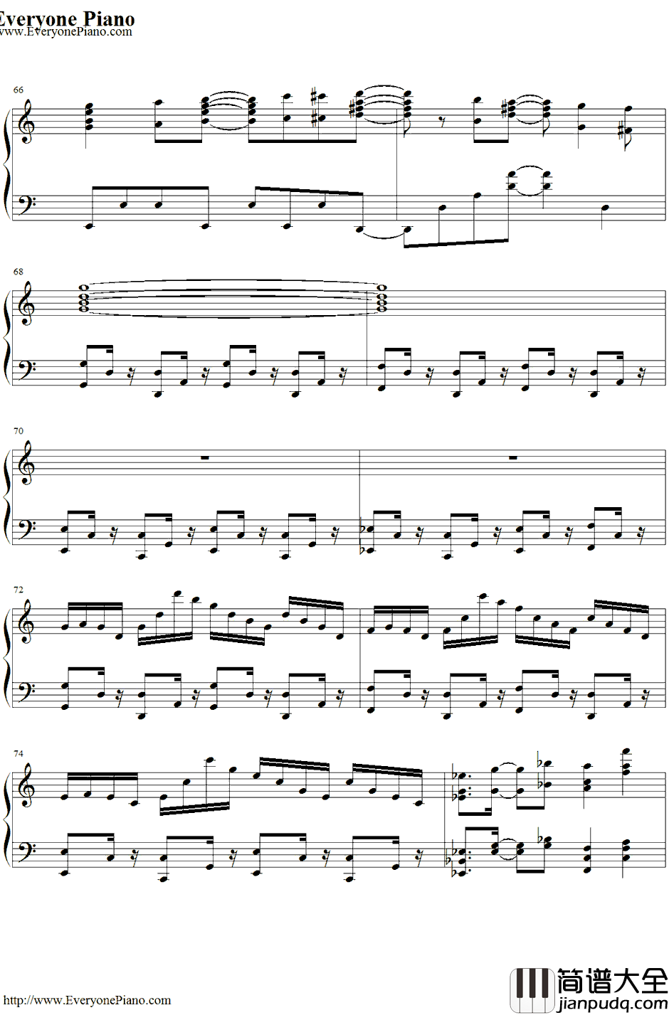 まっしろわーるど钢琴谱_みかくにんぐッ！_未确认进行式ED