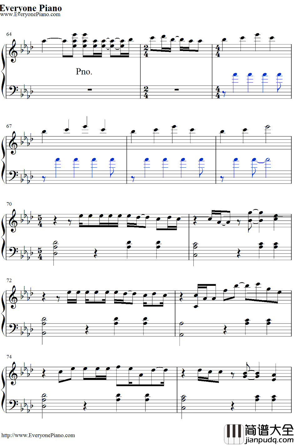 银色飞行船钢琴谱_supercell_被狙击的学园OP