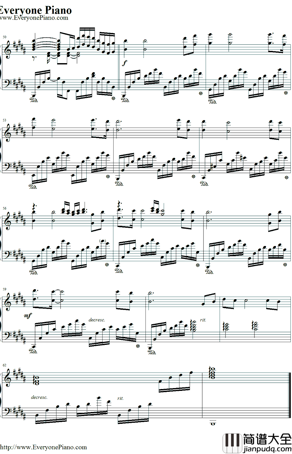 Sailing钢琴谱_RodStewart