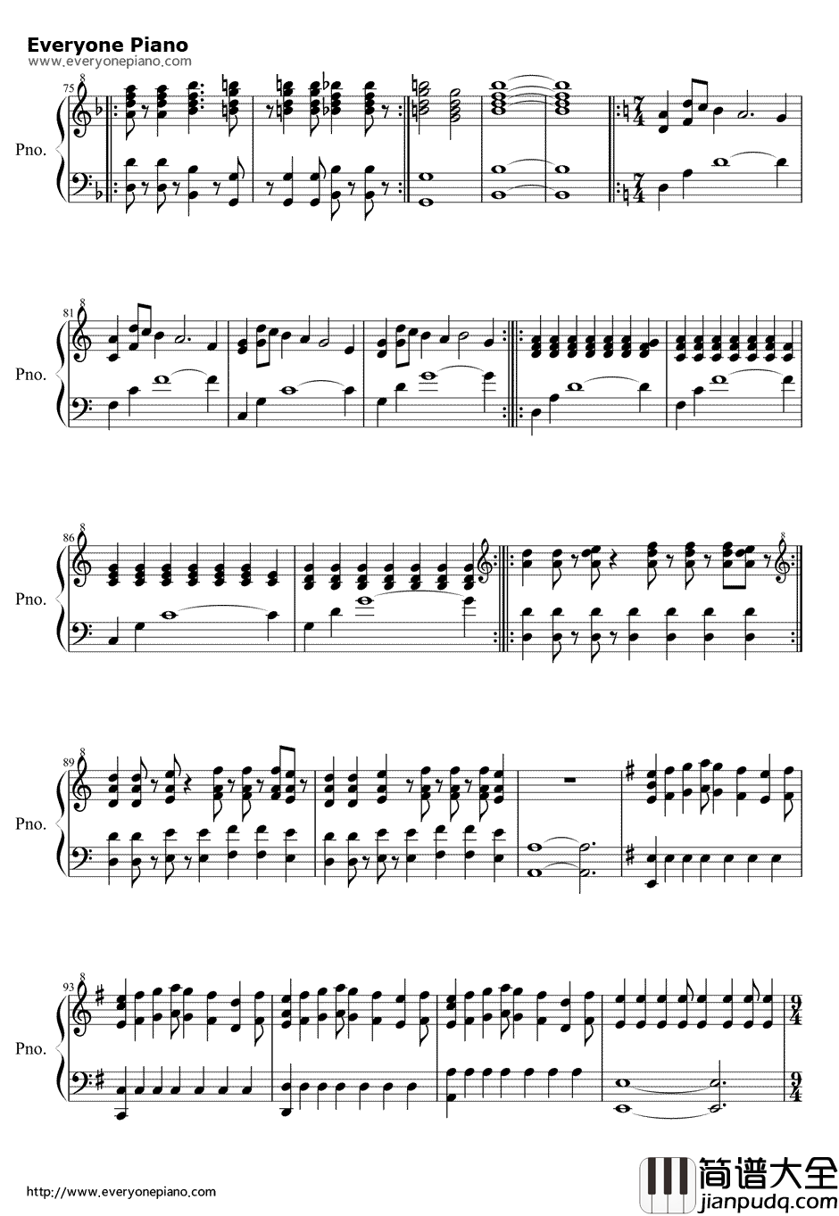 I_Am_The_Doctor钢琴谱_MurrayGold_神秘博士（DoctorWho）原声