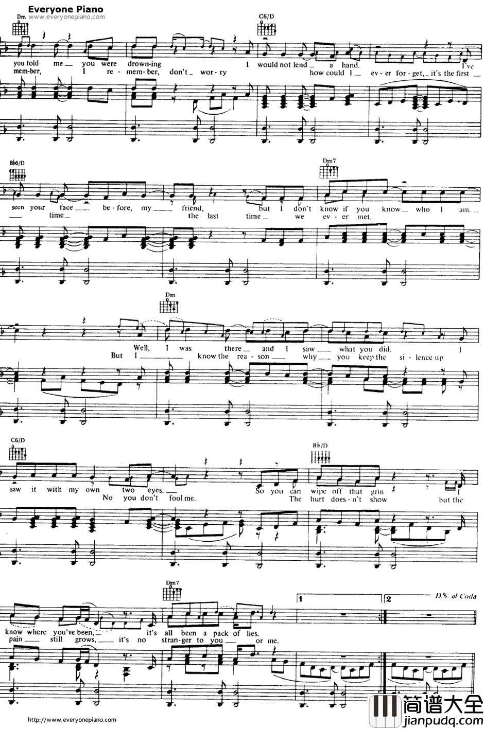 In_The_Air_Tonight钢琴谱_PhilCollins