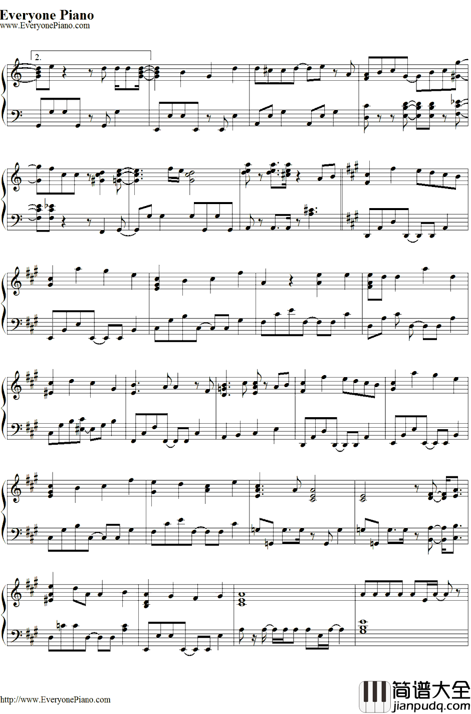 Step_and_Go钢琴谱_岚