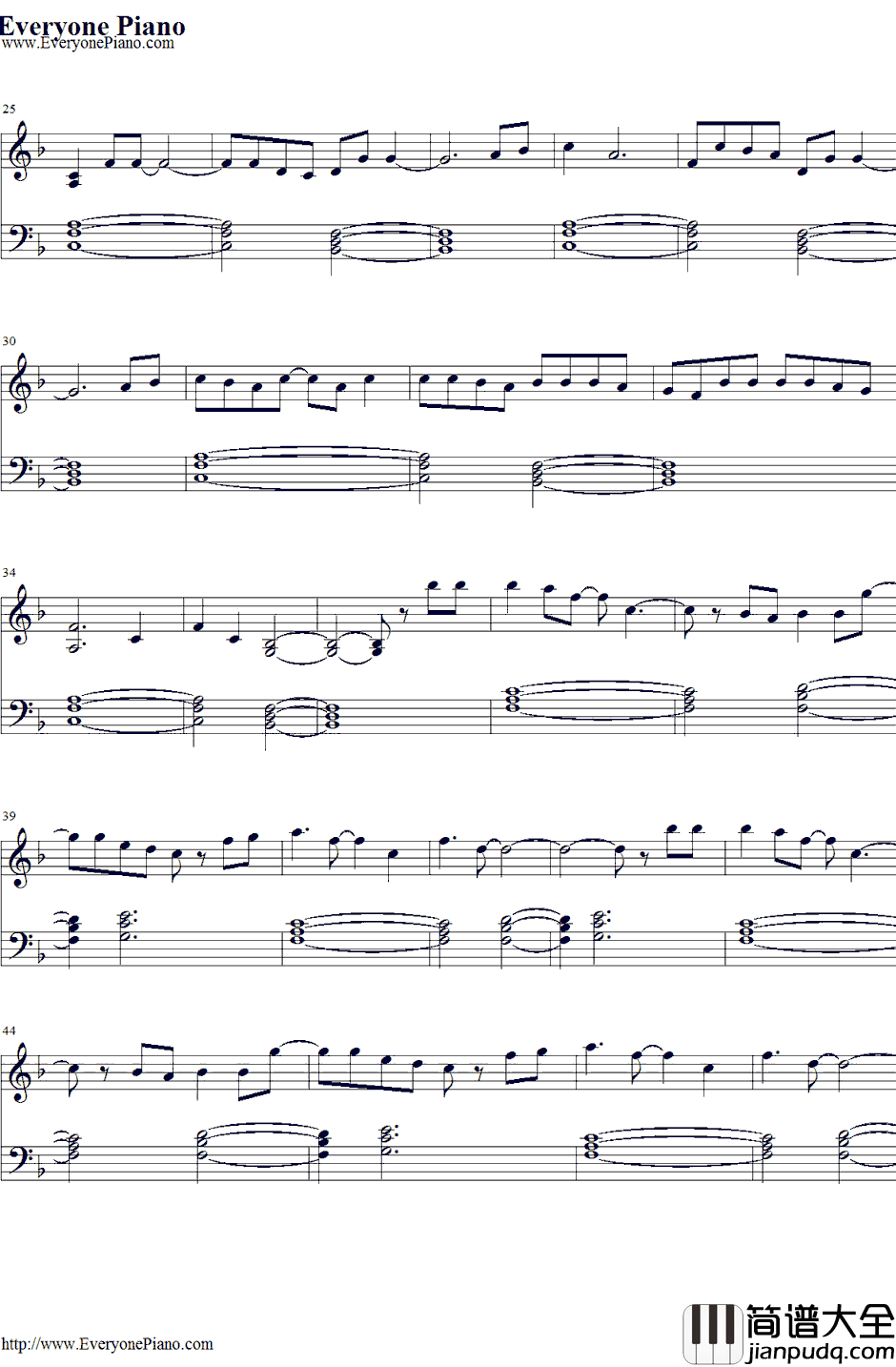 Carry_On钢琴谱_Fun.