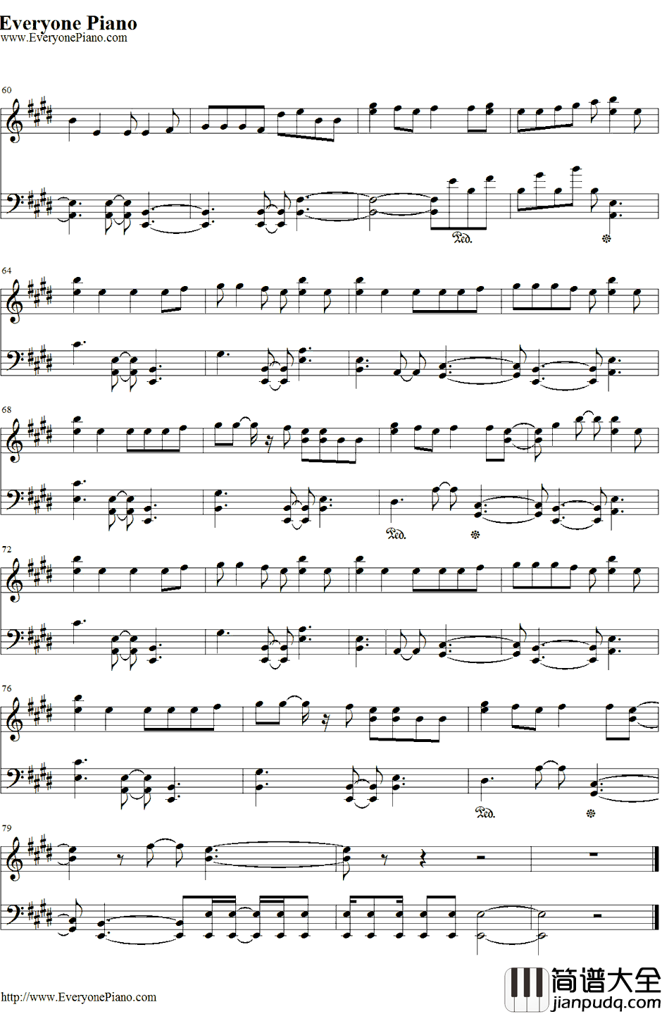 Hands_Up!钢琴谱_新里宏太_OnePieceOP16_海贼王OP16