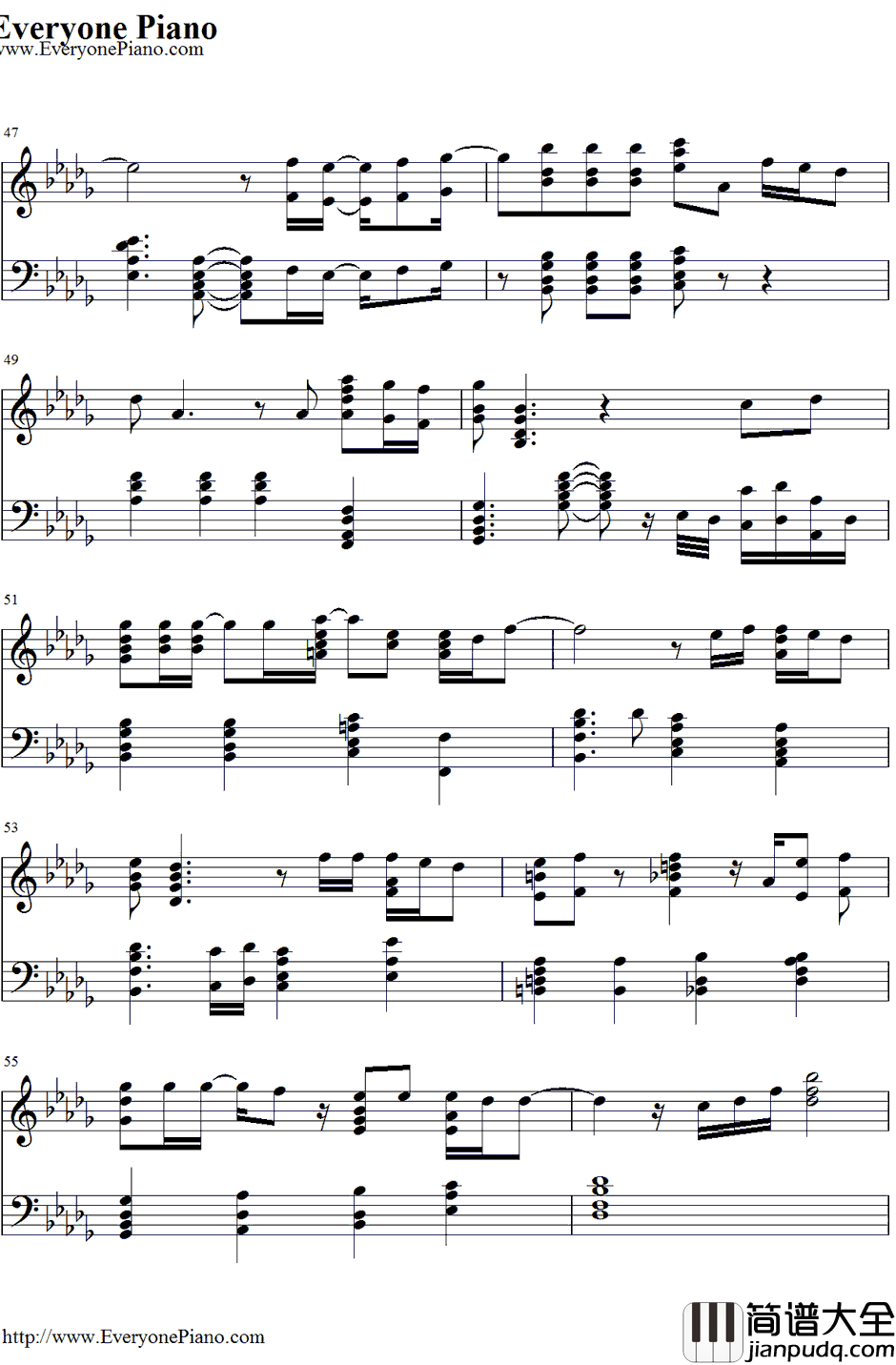 It_Has_to_beYou钢琴谱_YeSung 艺声(SuperJunior)__Cinderella'sSisterOST