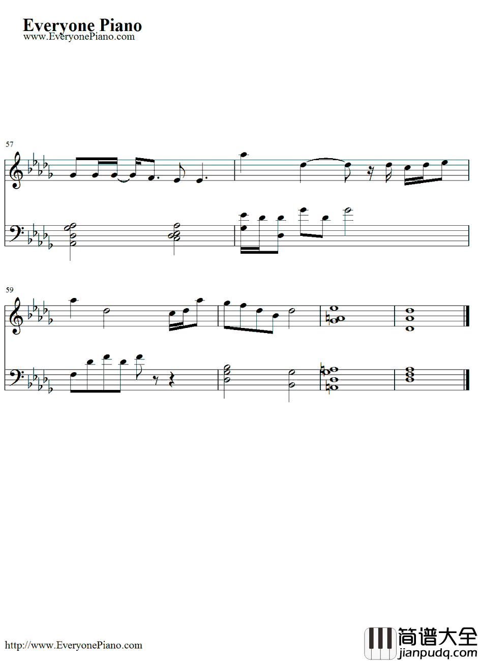 It_Has_to_beYou钢琴谱_YeSung 艺声(SuperJunior)__Cinderella'sSisterOST