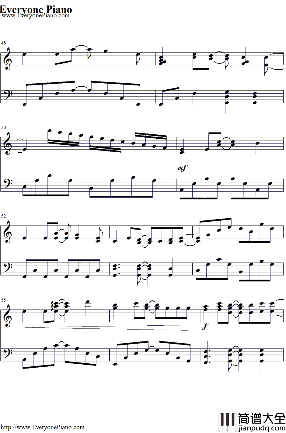 Glitter钢琴谱_森永真由美_森永真由美_妖精的尾巴ED11