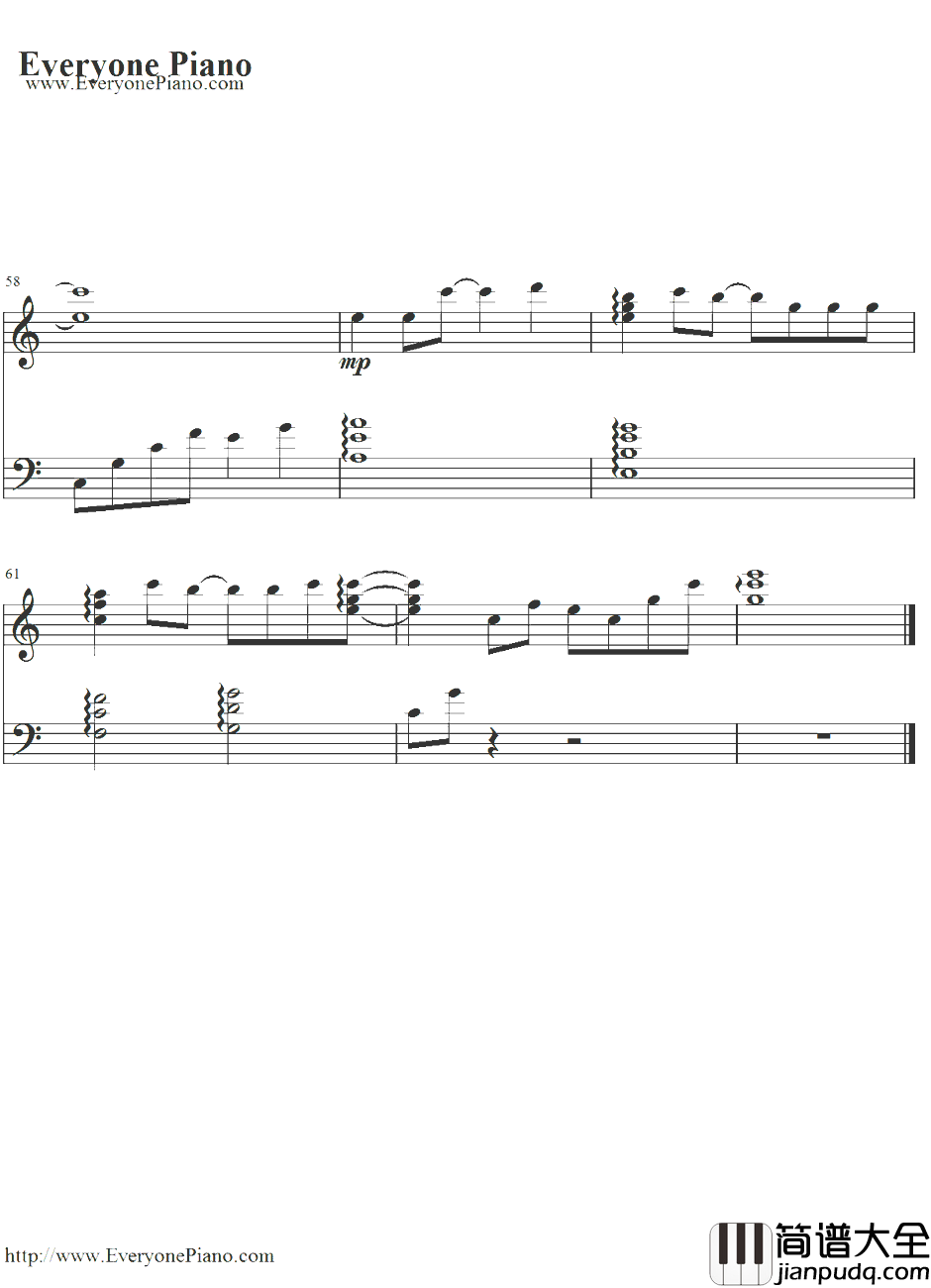 Glitter钢琴谱_森永真由美_森永真由美_妖精的尾巴ED11