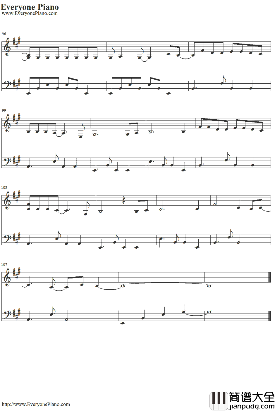 Wicked_Game钢琴谱_ChrisIsaak