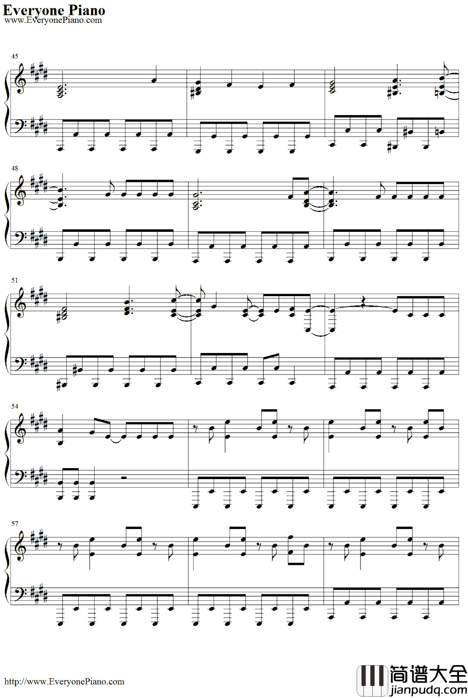 Morning_Arch钢琴谱_河野マリナ_AChannelOP