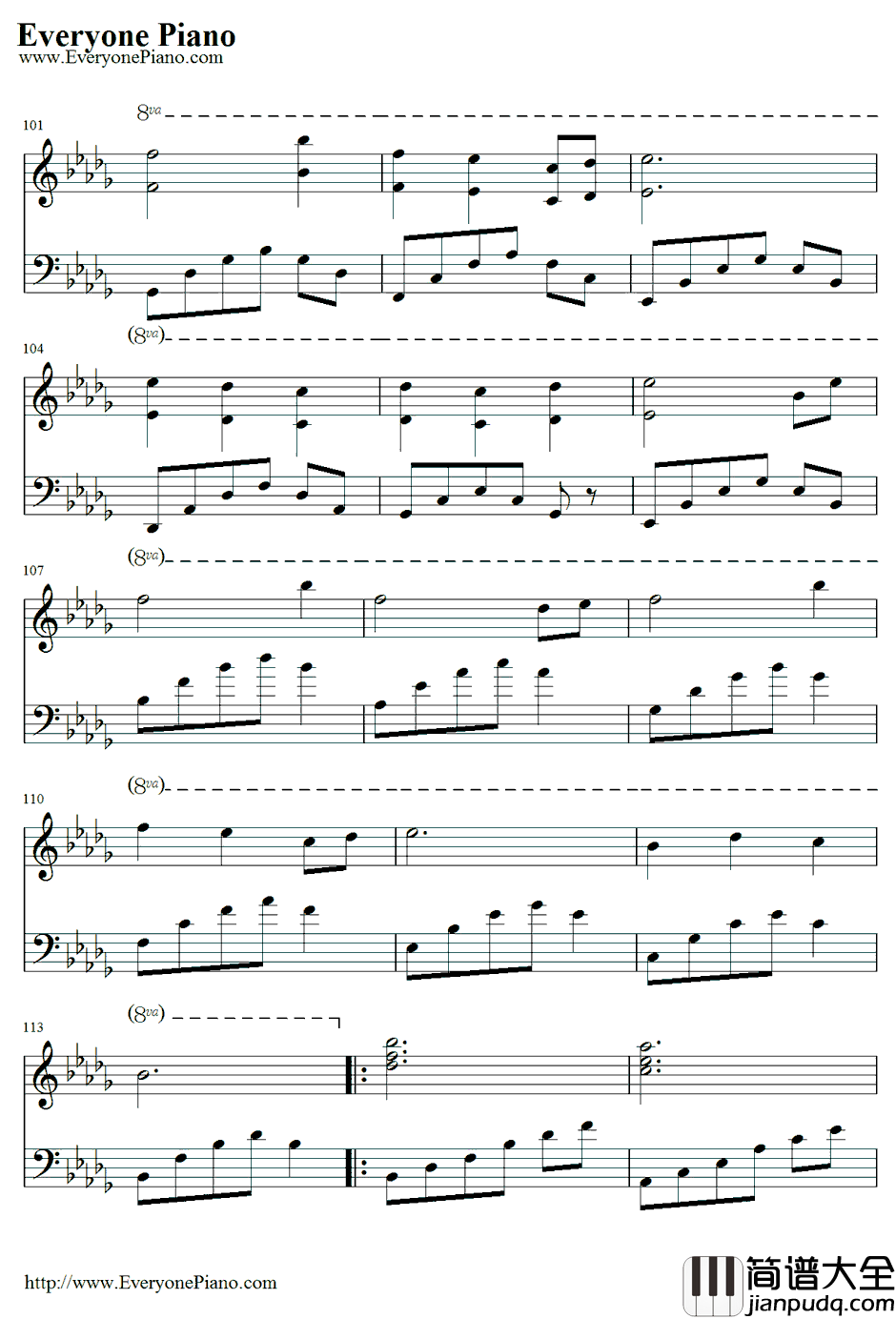 暗い森のサーカス钢琴谱_初音ミク鏡音リンレン_初音ミク鏡音リンレン